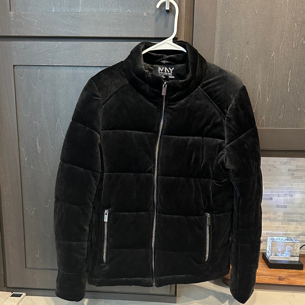 Marc New York Performance Black Velvet Jacket
